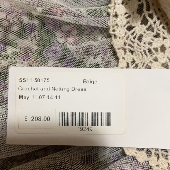 NWT Pinkyotto Crochet and Netting Dress - Picture 12 of 13